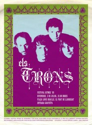 Cartell del concert de "Els Trons"